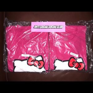 Hello Kitty X Anti Social Social Club TEE